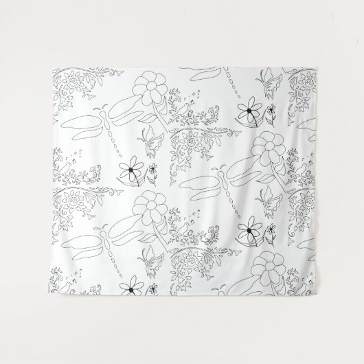 Garden Life DIY Paint it Wandteppich (Vorderseite (Horizontal))