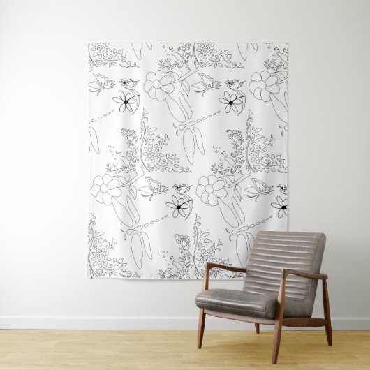 Garden Life DIY Paint it Wandteppich (Beispiel)