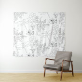 Garden Life DIY Paint it Wandteppich (Beispiel (Horizontal))