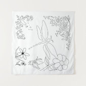 Garden Life DIY Paint it Wandteppich (Vorderseite (Horizontal))