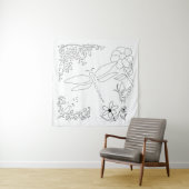 Garden Life DIY Paint it Wandteppich (Beispiel)