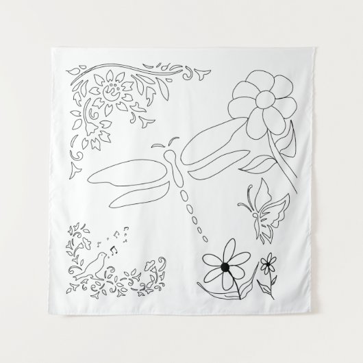 Garden Life DIY Paint it Wandteppich (Vorderseite)