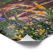 Garden Lighthouse Print Poster (Ecke)