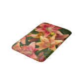 Garden Lilies Badematte (Schrägansicht)