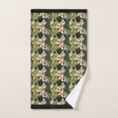 Garden Lilies Badhandtuch Set (Handtuch)