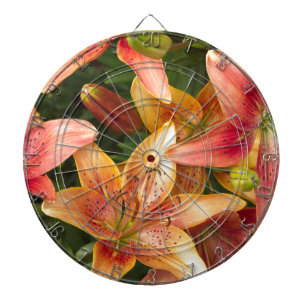 Garden Lilies Dartscheibe