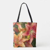 Garden Lilies Tasche (Rückseite)