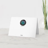 Garden Locust Grasshopper Grußkarte Karte (Rückseite)