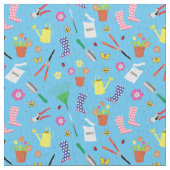 Garden Lover Pattern Stoff (Nahaufnahme)