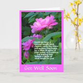 Garden Magic Get Well Card Karte (Gelbe Blume)