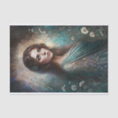 Garden Maiden Art Decoupage Seidenpapier (Vorderseite)