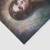 Garden Maiden Art Decoupage Seidenpapier (Ausschnitt)