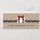 Garden Maintenance Personal Note Geschenkgutschein (Vorderseite)