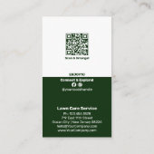 Garden Maintenance Service Genießen Sie 10% Ermäßi Rabattkarte (Rückseite)