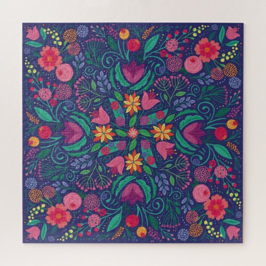 Garden Mandala Puzzle (Horizontal)