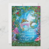 Garden Masquerade Geburtstagsparty Einladungen (Vorderseite)