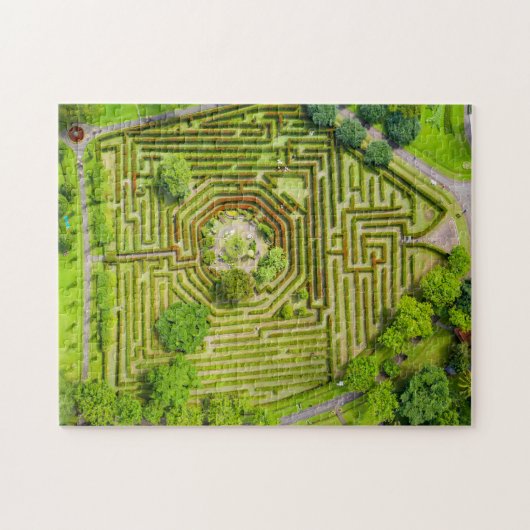 Garden Maze Nature Jigsaw Puzzle Komplex Jigsaw (Horizontal)