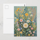 Garden Medley Postkarte (Vorne/Hinten)
