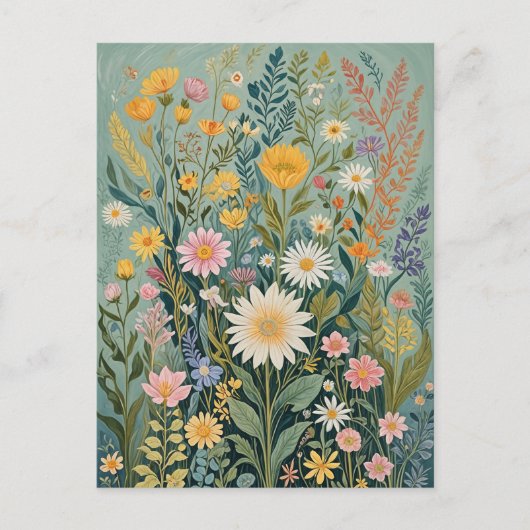 Garden Medley Postkarte (Vorderseite)