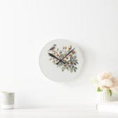 Garden Melody Runde Wanduhr (Zuhause)