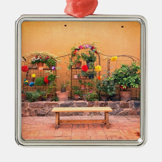 Garden Monte Brè Ornament Aus Metall (Vorne)