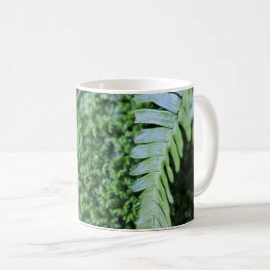 Garden Moss & Fern Kaffeetasse (VorderseiteRechts)