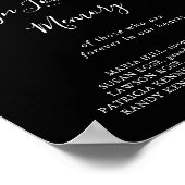 Garden Multicolor Wildblume Lounge Poster (Ecke)