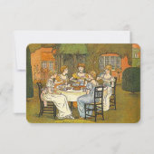 Garden Nachmittag Hoher Tee Frauen - Einladung (Vorderseite)