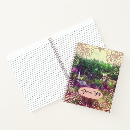 Garden Notes SpiralNotebook Notizblock (Innenseite)