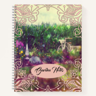 Garden Notes SpiralNotebook Notizblock