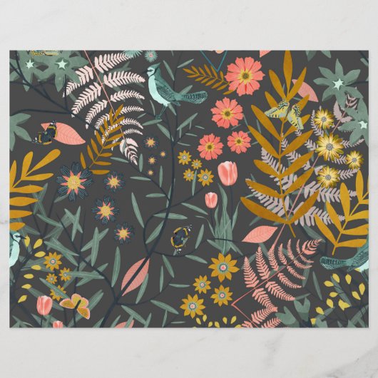 Garden of birds flyer (Vorne)