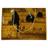 "Garden of Death"-Weihnachtsgeschenktasche Große Geschenktüte (Vorderseite)