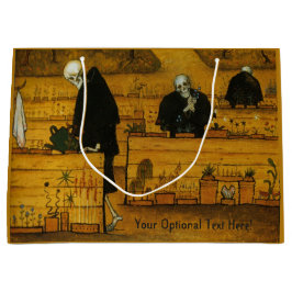 "Garden of Death"-Weihnachtsgeschenktasche Große Geschenktüte
