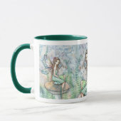 Garden of Dreams Fairy Tasse von Molly Harrison (Links)