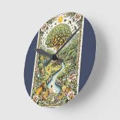 Garden of Eden – Eternal Origins Runde Wanduhr (Winkel)