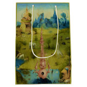 Garden of Eden - Hieronymus Bosch Mittlere Geschenktüte (Rückseite)
