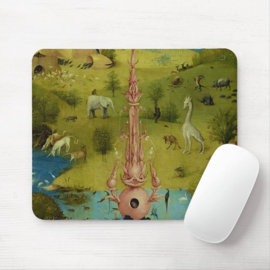 Garden of Eden - Hieronymus Bosch Mousepad (Mit Mouse)