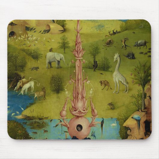 Garden of Eden - Hieronymus Bosch Mousepad (Vorne)