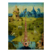 Garden of Eden - Hieronymus Bosch Poster (Vorderseite)