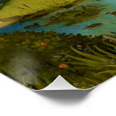 Garden of Eden - Hieronymus Bosch Poster (Ecke)