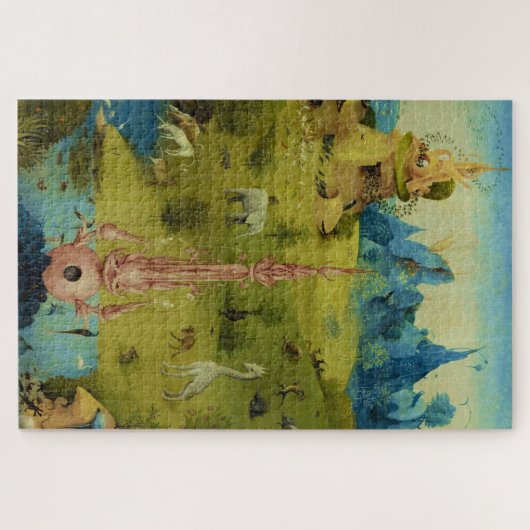 Garden of Eden - Hieronymus Bosch Puzzle (Horizontal)