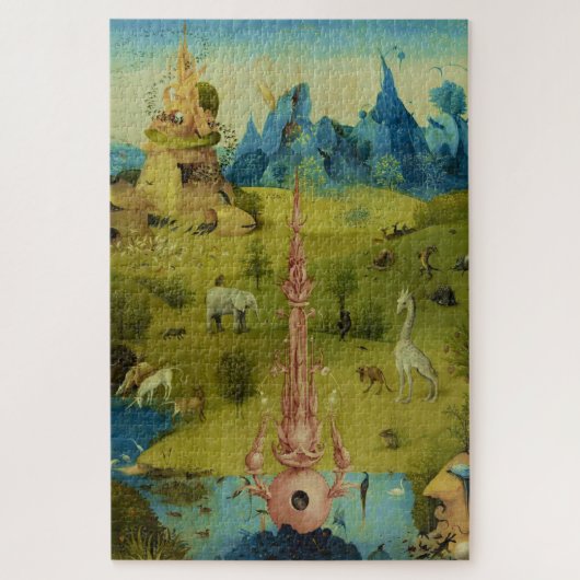 Garden of Eden - Hieronymus Bosch Puzzle (Vertikal)