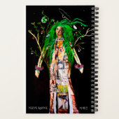 "Garden of Eden" Journal Notizblock (Rückseite)