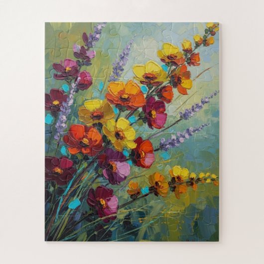 Garden of Light and color Puzzle (Vertikal)