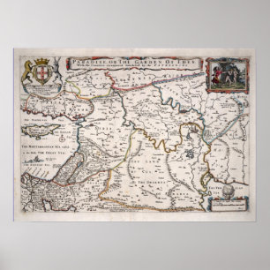 Garden of Paradise in the Near Orient - Holy Land Poster