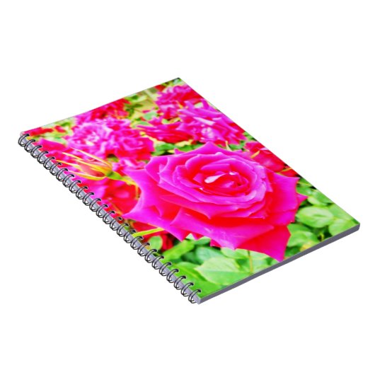 Garden of Roses Notizblock (Rechte Seite)