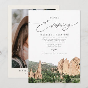 GARDEN OF THE GODS Berg-Elopement Einladung