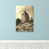 Garden of the Gods Colorado Boulder Leinwanddruck (Insitu (Holzboden))