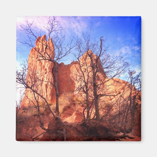 Garden of the Gods Colorado Park Photo  Magnet (Vorne)