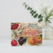 Garden Orchard Blume Vintage Art Postcard Postkarte (Stehend Vorderseite)
